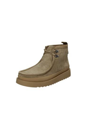 Clarks WallabeeFTR2Hi.26183462 Polacchino allacciato da uomo in pelle scamosciata Cammello Clarks WallabeeFTR2Hi.26183462 Polacchino allacciato da uomo in pelle scamosciata Cammello