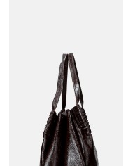Ermanno Scervino 12402052 Borsa a spalla in ecopelle lucida Testa Moro Ermanno Scervino 12402052 Borsa a spalla in ecopelle lucida Testa Moro