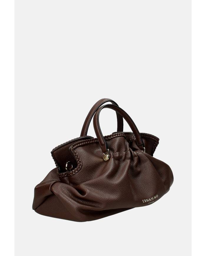 Ermanno Scervino 12402056 Borsa media due manici e tracolla in ecopelle Testa Moro