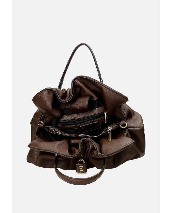 Ermanno Scervino 12402056 Borsa media due manici e tracolla in ecopelle Testa Moro