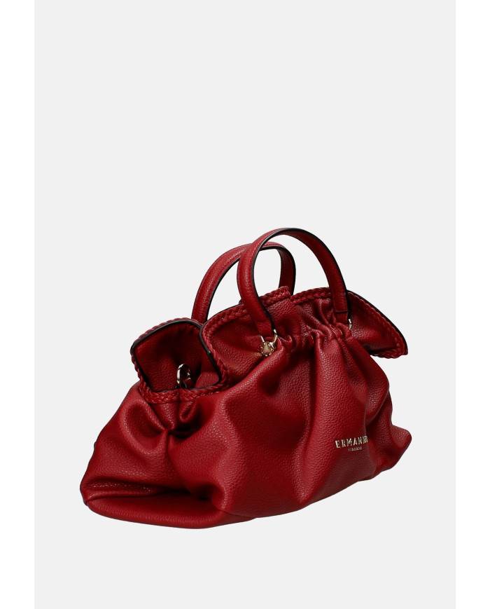 Ermanno Scervino 12402056 Borsa media due manici e tracolla in ecopelle Bordeaux