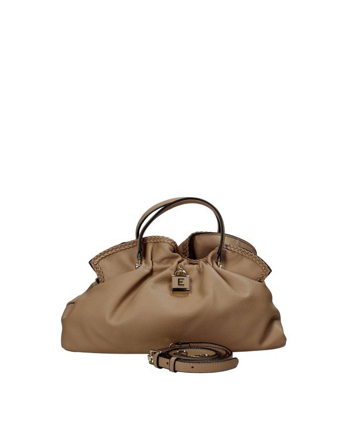 Ermanno Scervino 12402056 Borsa media due manici e tracolla in ecopelle Sabbia