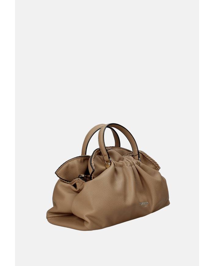 Ermanno Scervino 12402056 Borsa media due manici e tracolla in ecopelle Sabbia