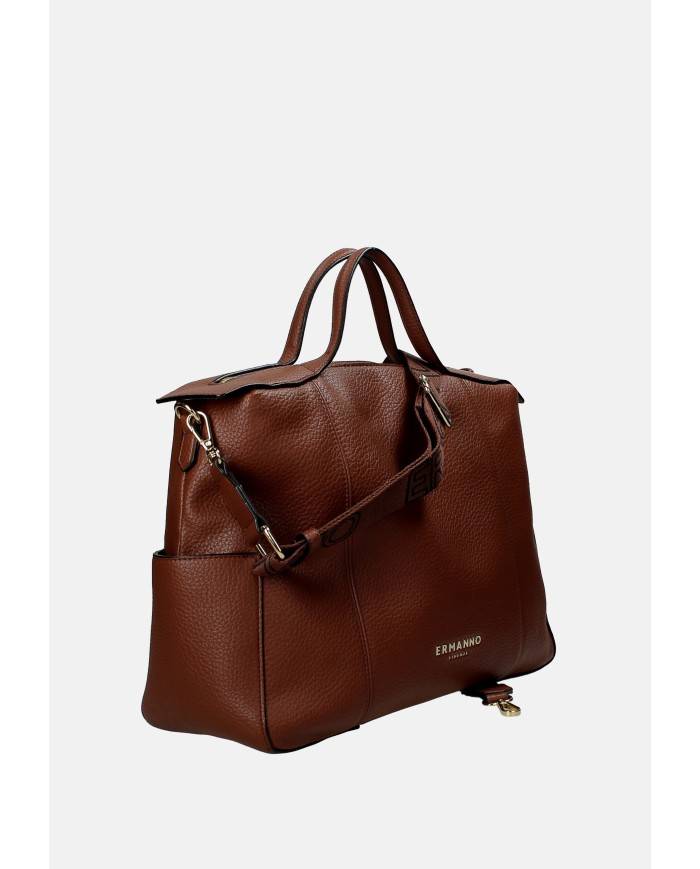 Ermanno Scervino 12402047 Borsa grande a mano e tracolla in ecopelle Marrone Ermanno Scervino 12402047 Borsa grande a mano e tracolla in ecopelle Marrone