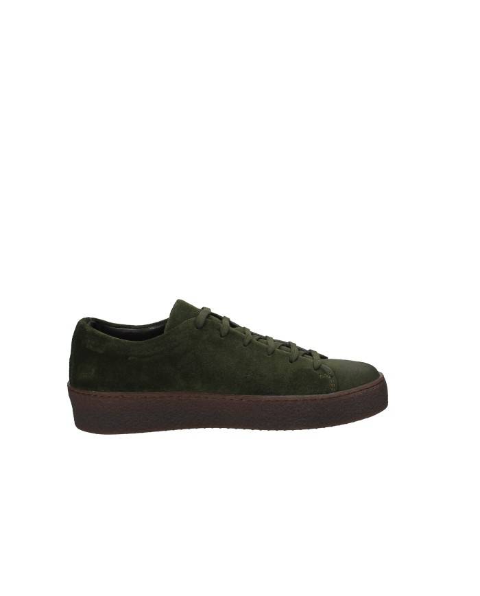 Pawelk's 25450 Sneaker bassa uomo in pelle scamosciata Verde Militare Pawelk's 25450 Sneaker bassa uomo in pelle scamosciata Verde Militare