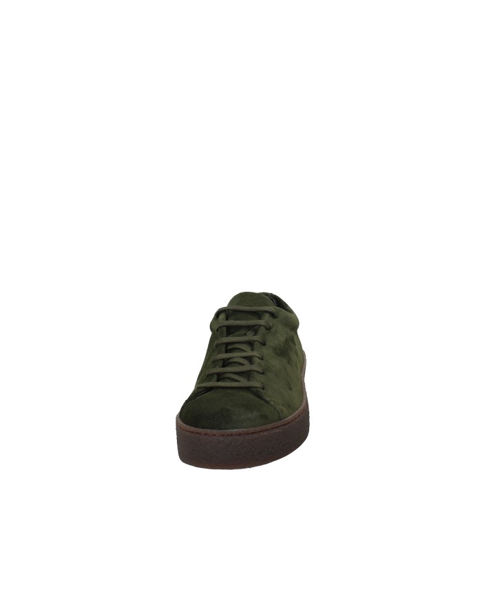Pawelk's 25450 Sneaker bassa uomo in pelle scamosciata Verde Militare Pawelk's 25450 Sneaker bassa uomo in pelle scamosciata Verde Militare