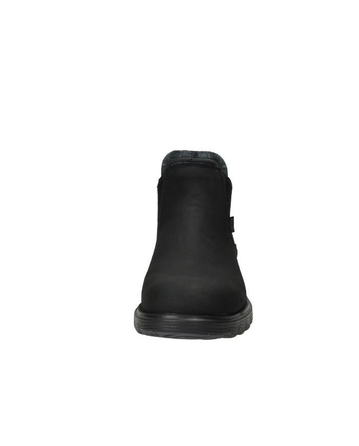 Hey Dude Shoes Branson Classic.060 Beatles in ecopelle e tessuto Nero Hey Dude Shoes Branson Classic.060 Beatles in ecopelle e tessuto Nero