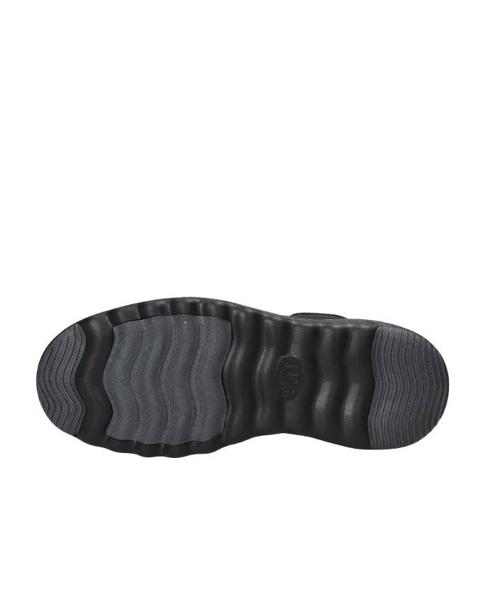 Hey Dude Shoes Branson Classic.060 Beatles in ecopelle e tessuto Nero Hey Dude Shoes Branson Classic.060 Beatles in ecopelle e tessuto Nero