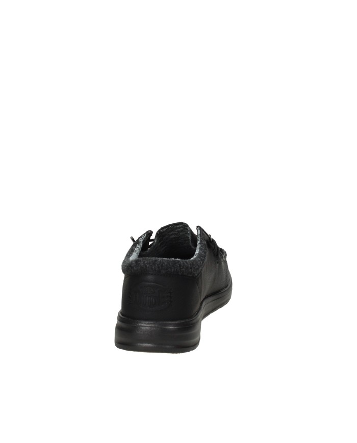 Hey Dude Shoes Paul Classic.060 Mocassino uomo in eco nabuk Nero Hey Dude Shoes Paul Classic.060 Mocassino uomo in eco nabuk Nero