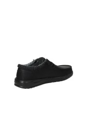 Hey Dude Shoes Paul Classic.060 Mocassino uomo in eco nabuk Nero Hey Dude Shoes Paul Classic.060 Mocassino uomo in eco nabuk Nero