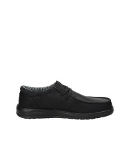 Hey Dude Shoes Paul Classic.060 Mocassino uomo in eco nabuk Nero Hey Dude Shoes Paul Classic.060 Mocassino uomo in eco nabuk Nero