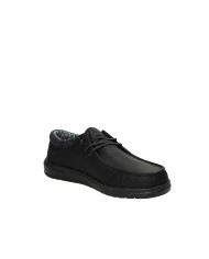 Hey Dude Shoes Paul Classic.060 Mocassino uomo in eco nabuk Nero Hey Dude Shoes Paul Classic.060 Mocassino uomo in eco nabuk Nero