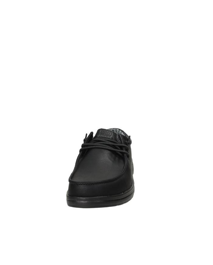 Hey Dude Shoes Paul Classic.060 Mocassino uomo in eco nabuk Nero Hey Dude Shoes Paul Classic.060 Mocassino uomo in eco nabuk Nero