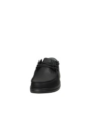 Hey Dude Shoes Paul Classic.060 Mocassino uomo in eco nabuk Nero Hey Dude Shoes Paul Classic.060 Mocassino uomo in eco nabuk Nero
