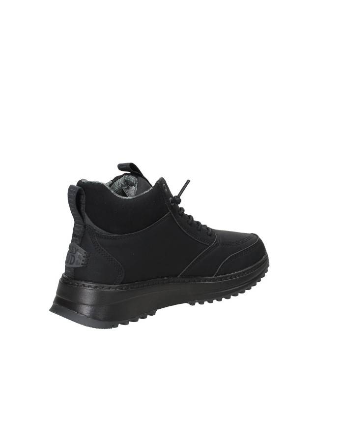 Hey Dude Shoes Tahoe Classic.060 Polacchino uomo in eco nabuk Nero Hey Dude Shoes Tahoe Classic.060 Polacchino uomo in eco nabuk Nero