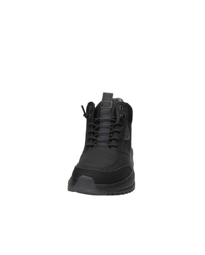 Hey Dude Shoes Tahoe Classic.060 Polacchino uomo in eco nabuk Nero Hey Dude Shoes Tahoe Classic.060 Polacchino uomo in eco nabuk Nero