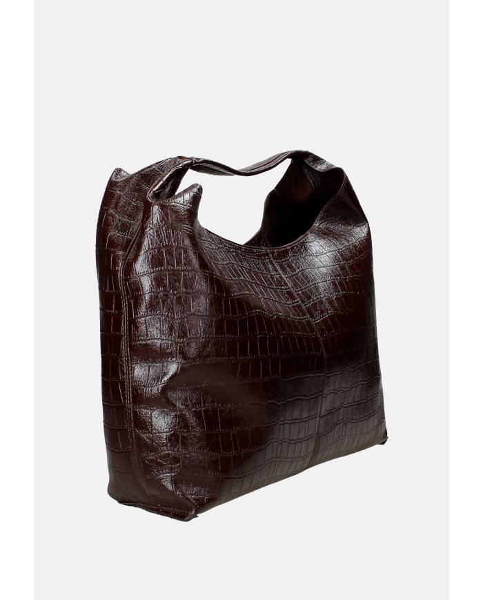 Ermanno Scervino 12402005 Borsa maxi in ecopelle stampa cocco Testa Moro