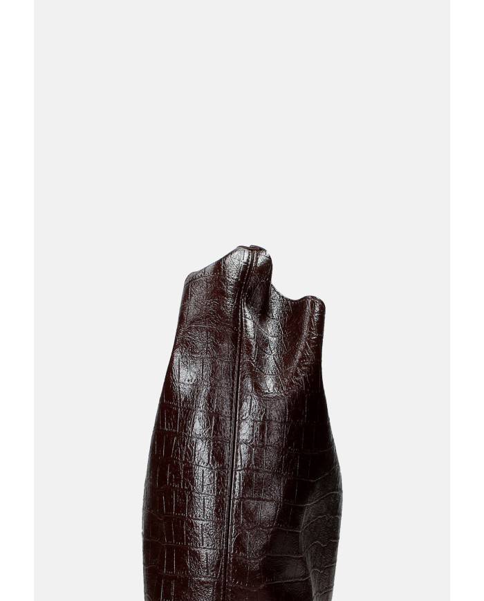 Ermanno Scervino 12402005 Borsa maxi in ecopelle stampa cocco Testa Moro