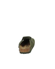 Birkenstock Boston.1024714 Sabto Boston in camoscio Verde Timo Birkenstock Boston.1024714 Sabto Boston in camoscio Verde Timo
