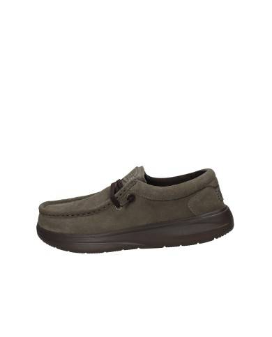 Hey Dude Shoes Wally comf.2ku Mocassino da uomo stile Ingegnere in camoscio premium Taupe Hey Dude Shoes Wally comf.2ku Mocassino da uomo stile Ingegnere in camoscio premium Taupe
