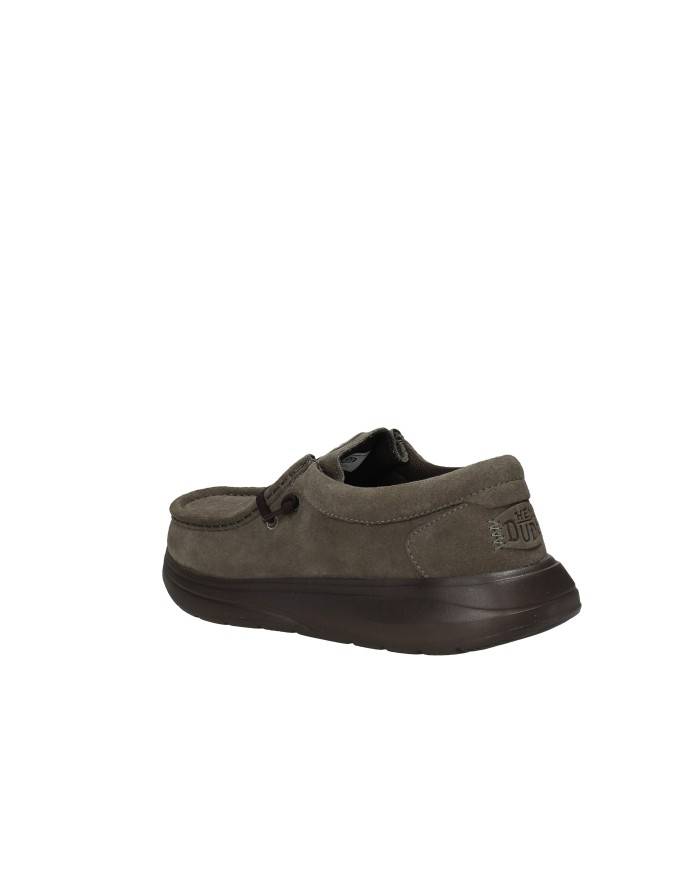 Hey Dude Shoes Wally comf.2ku Mocassino da uomo stile Ingegnere in camoscio premium Taupe Hey Dude Shoes Wally comf.2ku Mocassino da uomo stile Ingegnere in camoscio premium Taupe