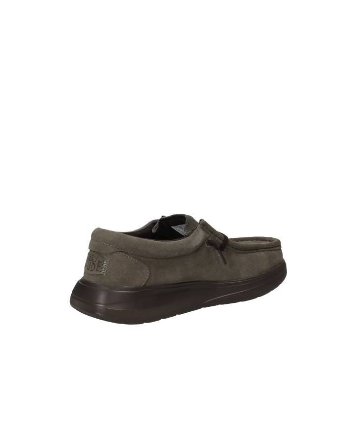 Hey Dude Shoes Wally comf.2ku Mocassino da uomo stile Ingegnere in camoscio premium Taupe Hey Dude Shoes Wally comf.2ku Mocassino da uomo stile Ingegnere in camoscio premium Taupe