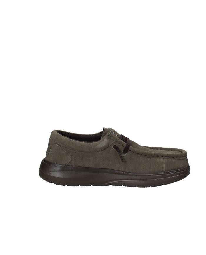 Hey Dude Shoes Wally comf.2ku Mocassino da uomo stile Ingegnere in camoscio premium Taupe Hey Dude Shoes Wally comf.2ku Mocassino da uomo stile Ingegnere in camoscio premium Taupe