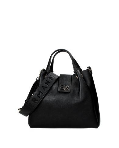 Ermanno Scervino 12401986 Borsa a spalla e a mano in ecopelle Nero Ermanno Scervino 12401986 Borsa a spalla e a mano in ecopelle Nero