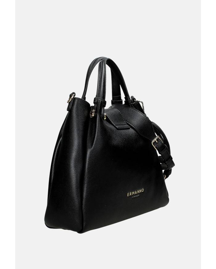 Ermanno Scervino 12401986 Borsa a spalla e a mano in ecopelle Nero Ermanno Scervino 12401986 Borsa a spalla e a mano in ecopelle Nero