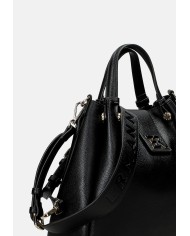 Ermanno Scervino 12401986 Borsa a spalla e a mano in ecopelle Nero Ermanno Scervino 12401986 Borsa a spalla e a mano in ecopelle Nero