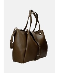 Ermanno Scervino 12401984 Borsa a spalla large in ecopelle Taupe Ermanno Scervino 12401984 Borsa a spalla large in ecopelle Taupe