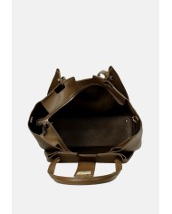 Ermanno Scervino 12401984 Borsa a spalla large in ecopelle Taupe Ermanno Scervino 12401984 Borsa a spalla large in ecopelle Taupe