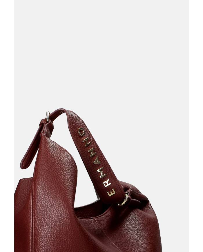 Ermanno Scervino 12402009 Borsa a spalla large in ecopelle Marrone Ermanno Scervino 12402009 Borsa a spalla large in ecopelle Marrone