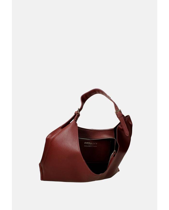 Ermanno Scervino 12402009 Borsa a spalla large in ecopelle Marrone Ermanno Scervino 12402009 Borsa a spalla large in ecopelle Marrone