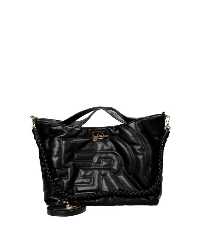 Ermanno Scervino 12401968 Borsa Shopper bag maxi in ecopelle Nero