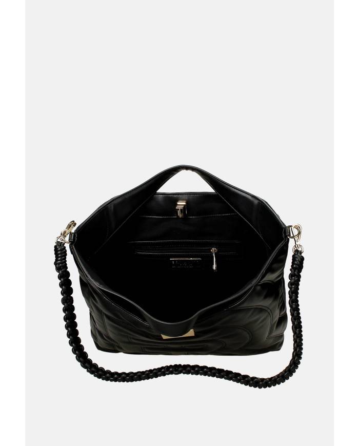 Ermanno Scervino 12401968 Borsa Shopper bag maxi in ecopelle Nero