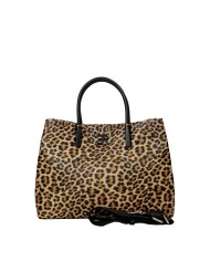 Ermanno Scervino 12402021 Borsa Large in ecopelle Leopardo