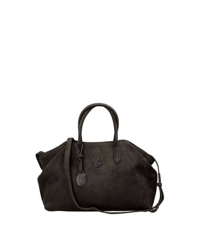 Ash Justine 05 Borsa a mano e a tracolla in camoscio Grigio