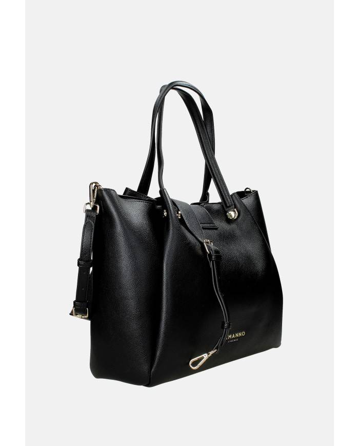 Ermanno Scervino 12401984 Borsa media a spalla e tracolla in ecopelle Nero Ermanno Scervino 12401984 Borsa media a spalla e tracolla in ecopelle Nero