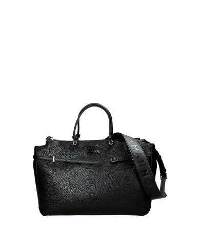 Ermanno Scervino 12401973 Borsa Large semirigida in ecopelle Nero