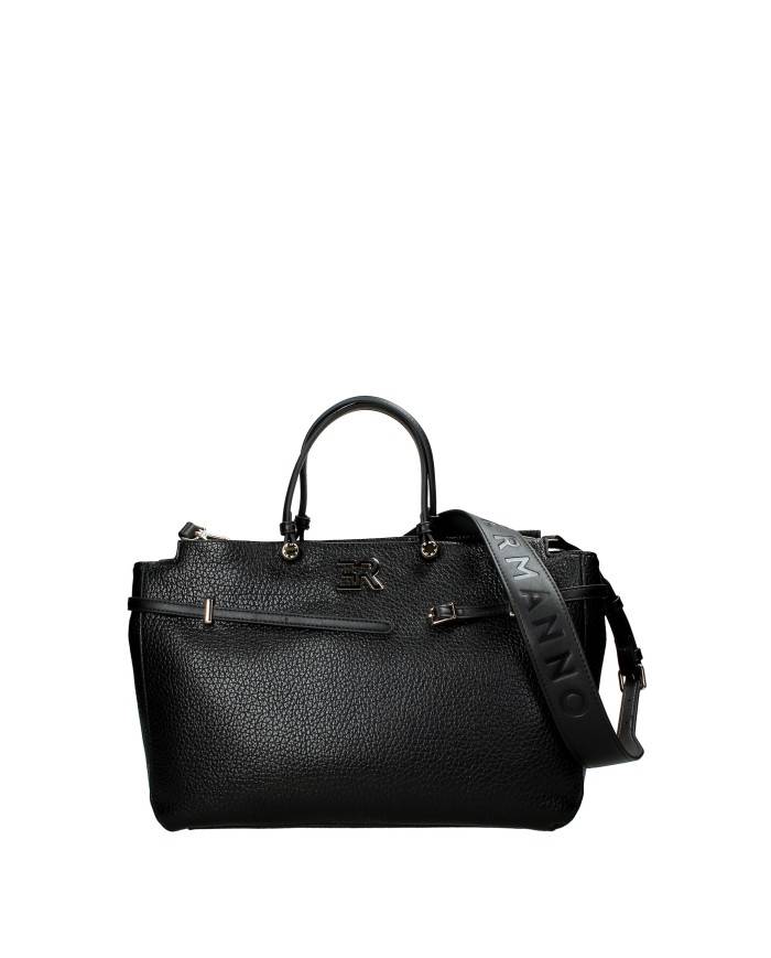 Ermanno Scervino 12401973 Borsa Large semirigida in ecopelle Nero