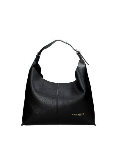 Ermanno Scervino 12402009 Borsa a spalla large in ecopelle Nero