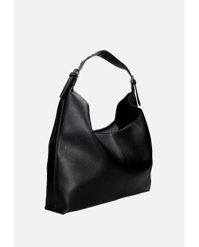 Ermanno Scervino 12402009 Borsa a spalla large in ecopelle Nero