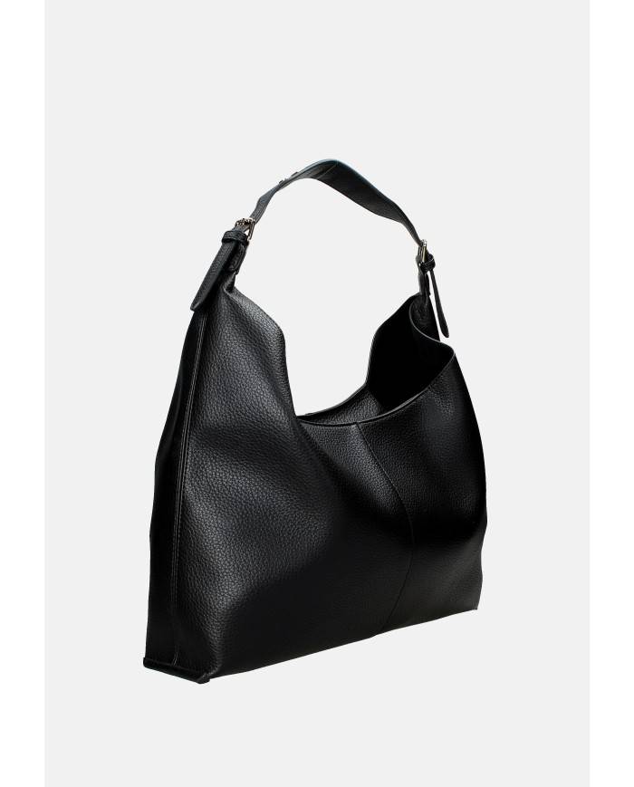 Ermanno Scervino 12402009 Borsa a spalla large in ecopelle Nero