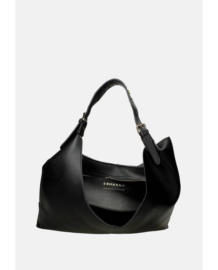 Ermanno Scervino 12402009 Borsa a spalla large in ecopelle Nero