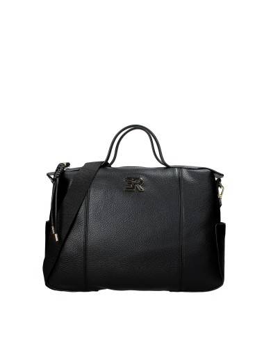Ermanno Scervino 12402047 Borsa grande a mano e tracolla in ecopelle Nero