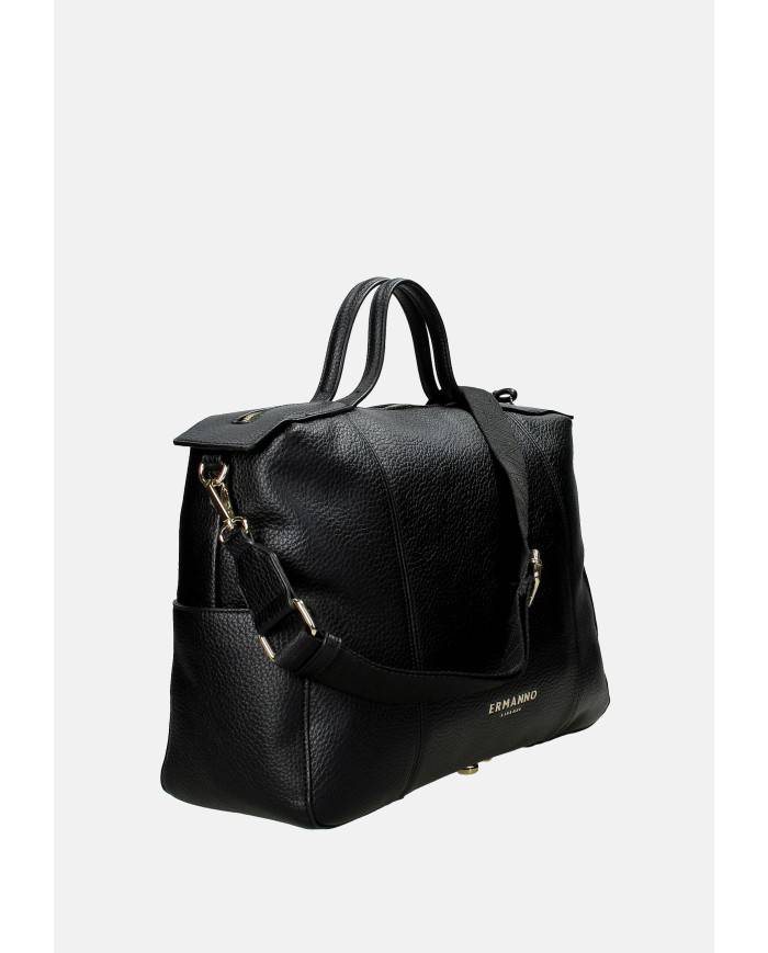 Ermanno Scervino 12402047 Borsa grande a mano e tracolla in ecopelle Nero
