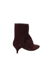 The Icona Sarah25 Tronchetto ghetta in camoscio Bordeaux