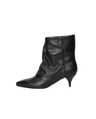 The Icona Sarah25 Tronchetto ghetta in pelle Nero