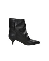 The Icona Sarah25 Tronchetto ghetta in pelle Nero